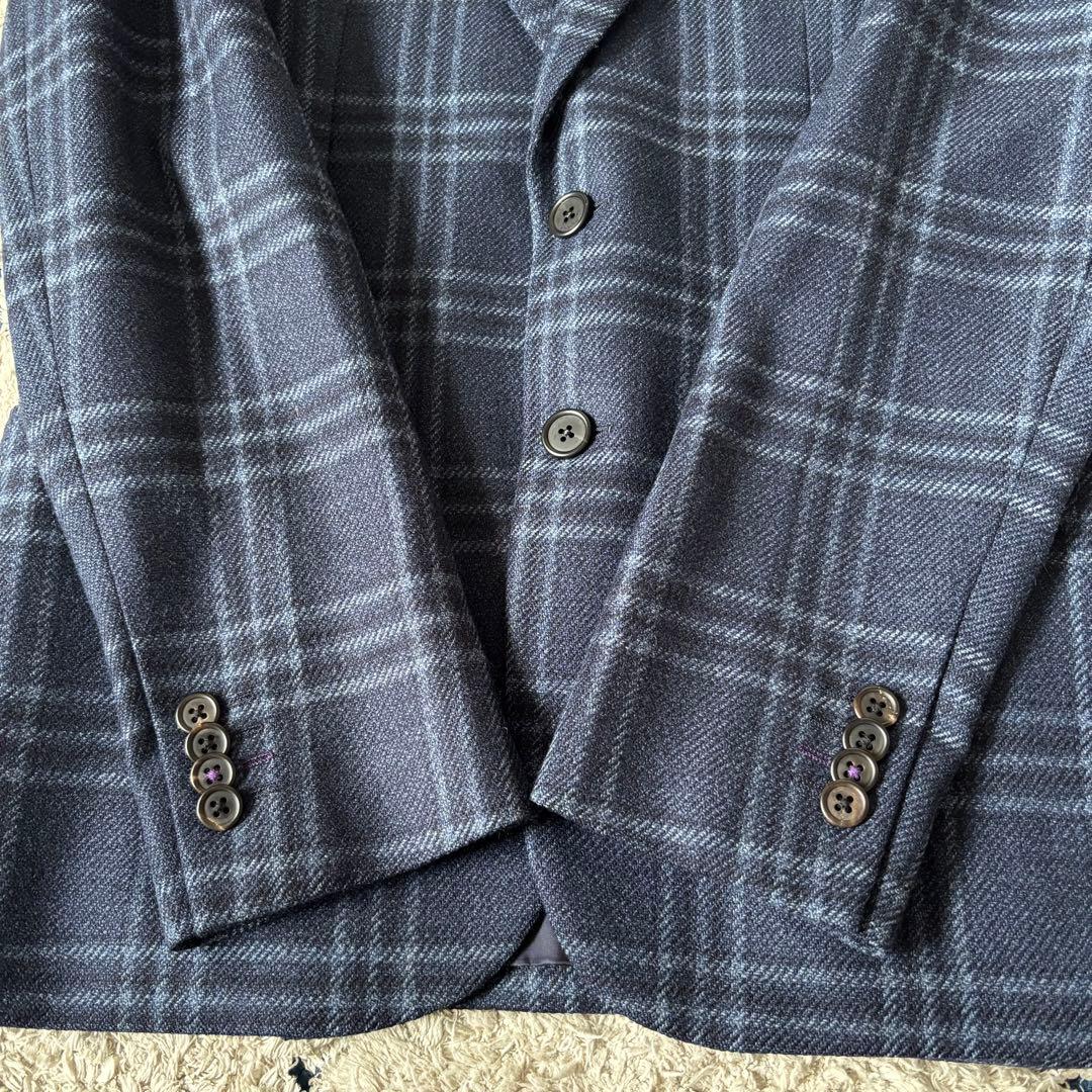 【激レア✨】ポールスミス　ドリームツイード　テーラードジャケット　花柄　チェック