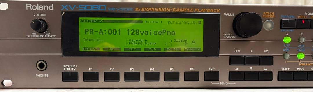 Roland XV-5080 ハードウェア音源 64MB メモリ付き