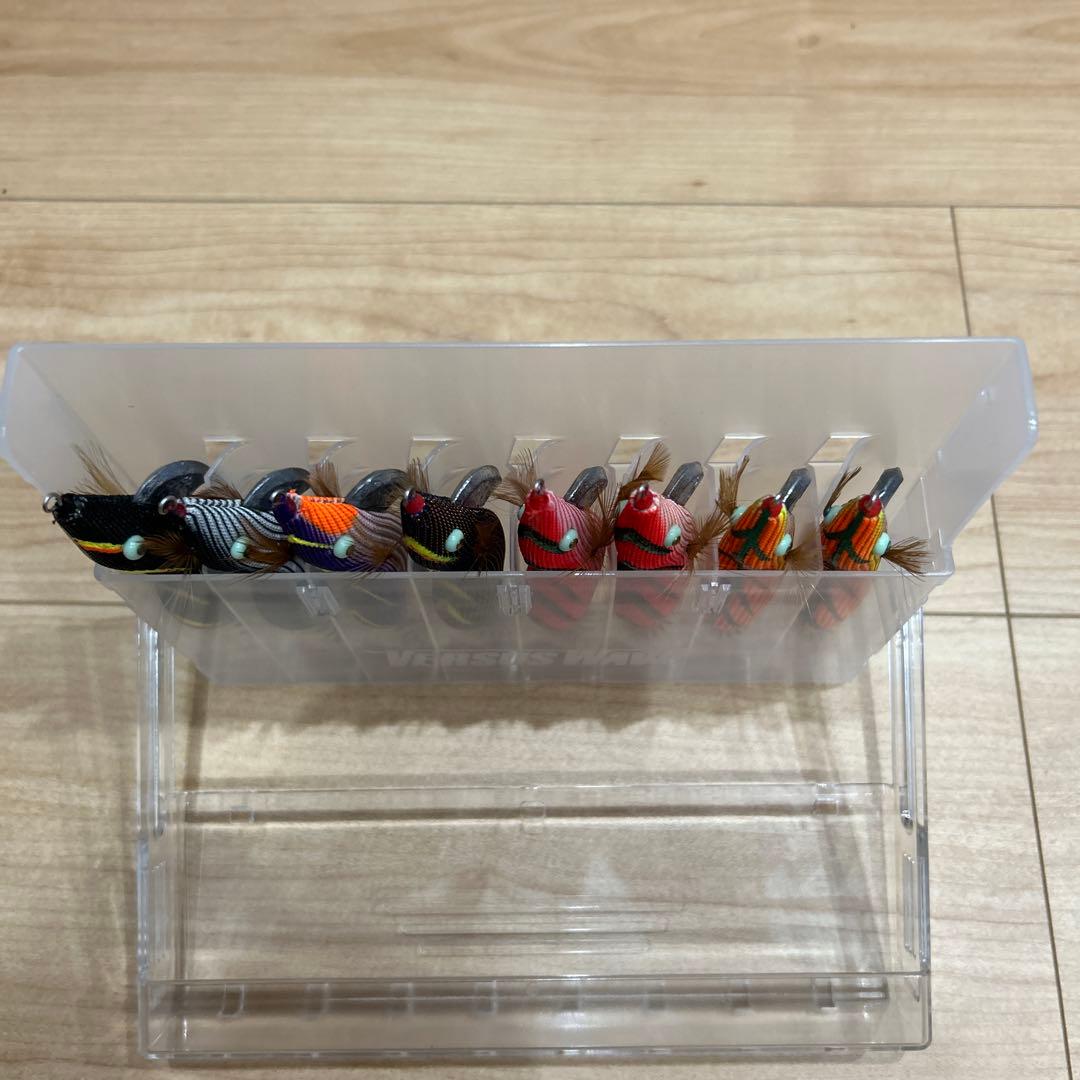 餌木猿エギ 8個セット 透明ケース付き