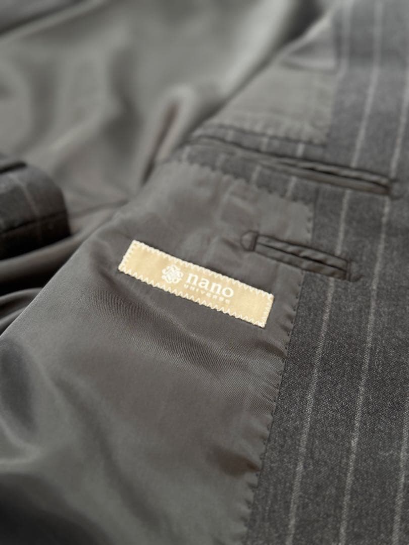 rrr様　【新品未着用】REDA社ウール　ナノユニバース　セットアップスーツ