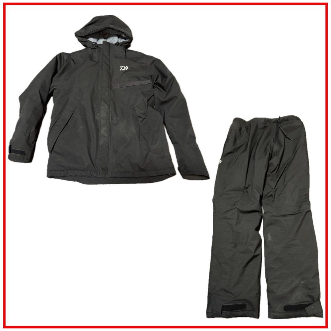 ダイワ DW-3522 レインマックス ウィンタースーツ 上下セット 防寒 M