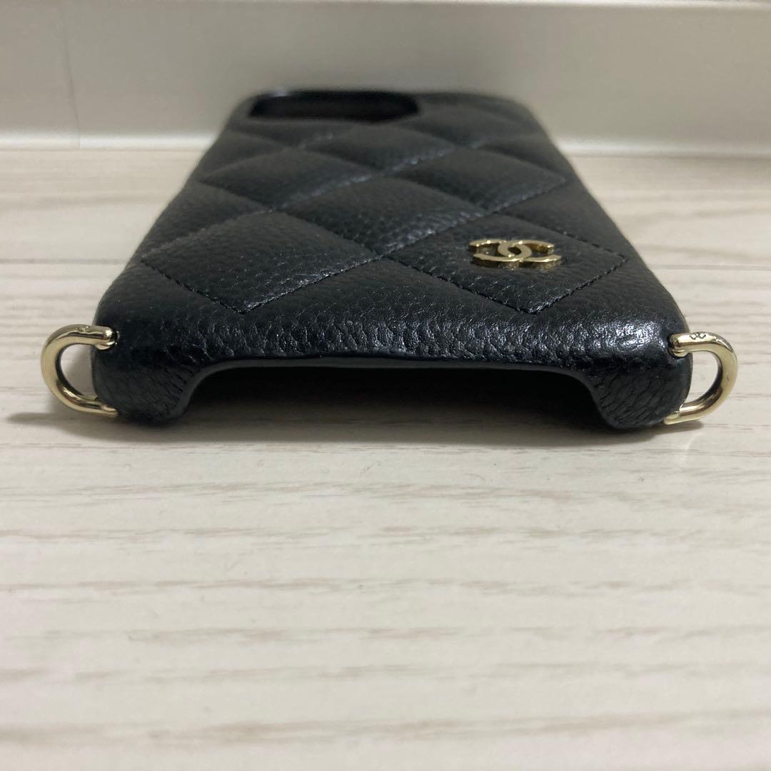 ✨極美品✨CHANEL　iPhone15Pro　ココマーク　マトラッセ　チェーン