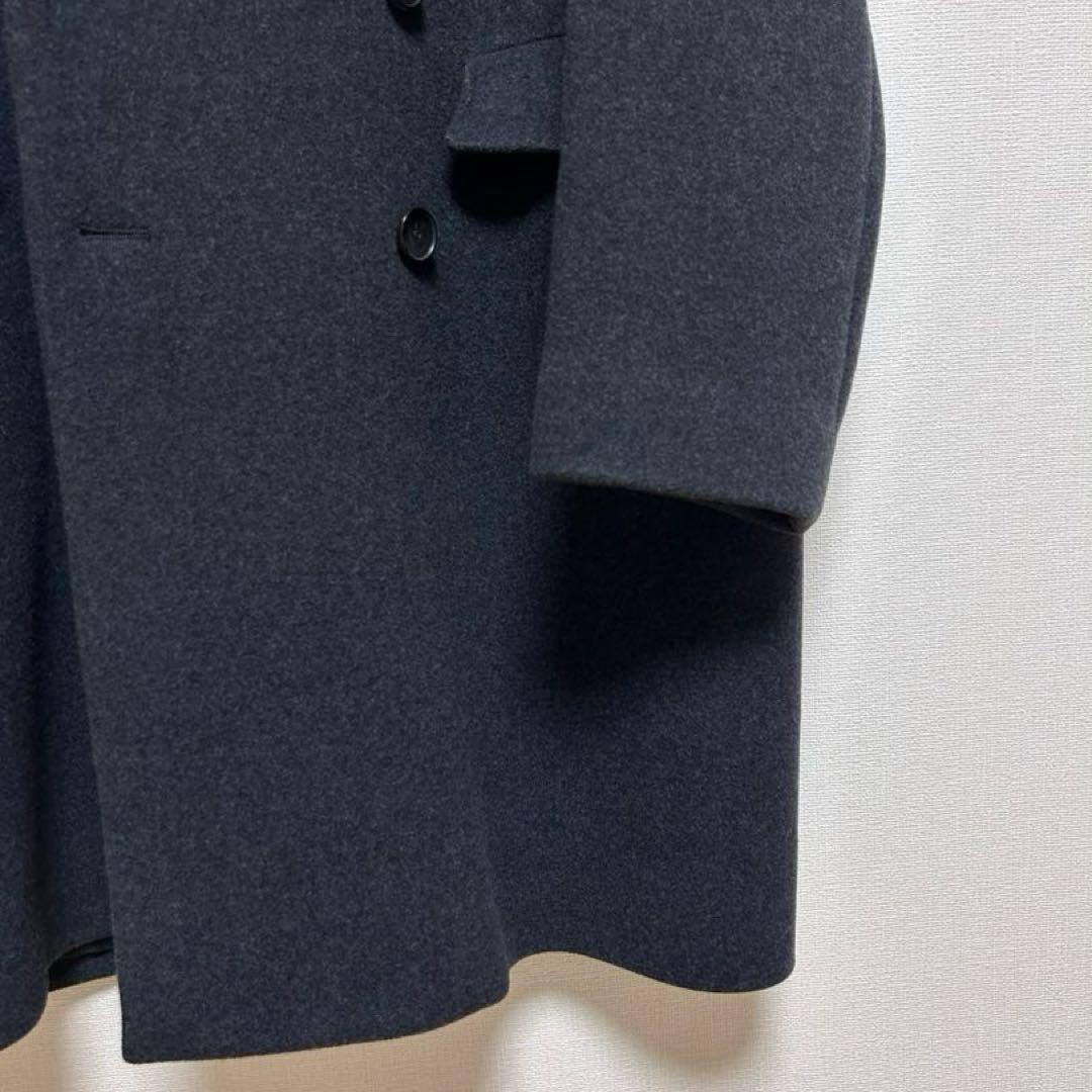 美品★UNITED ARROWS BY メルトン ダブル チェスターコート