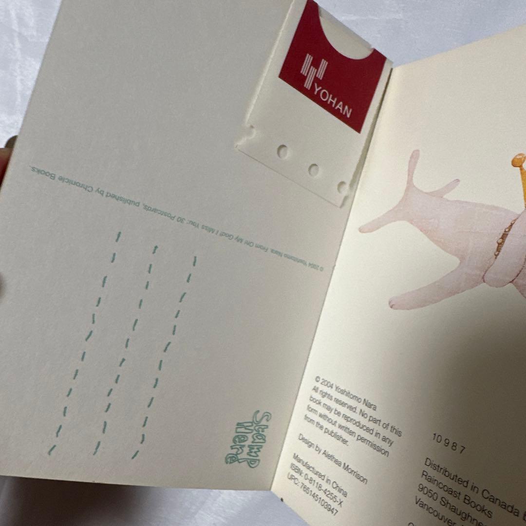 希少　新品　奈良美智　OH! MYGOD! I MISS YOU!