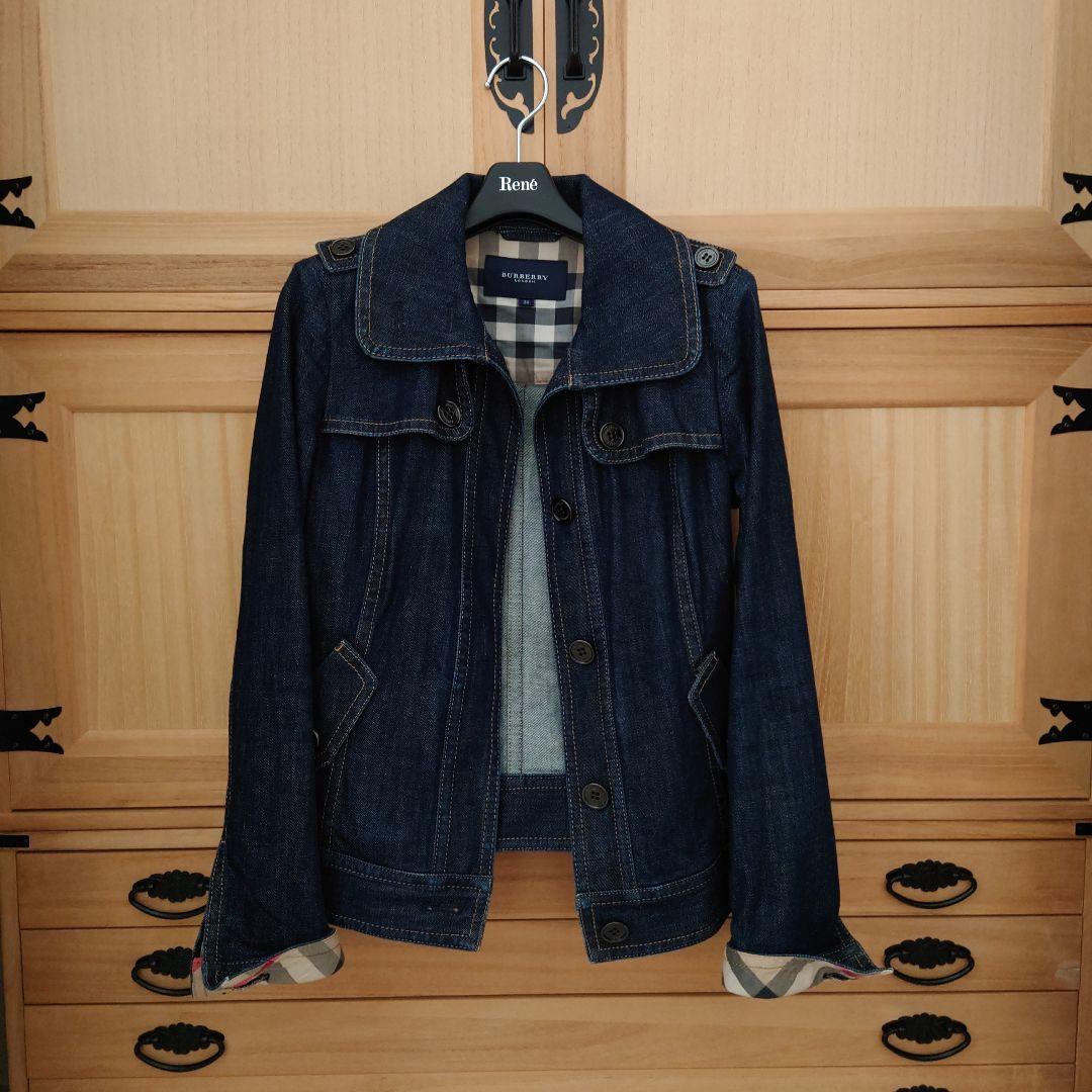 バーバリー デニムジャケット BURBERRY ジージャン ノバチェック