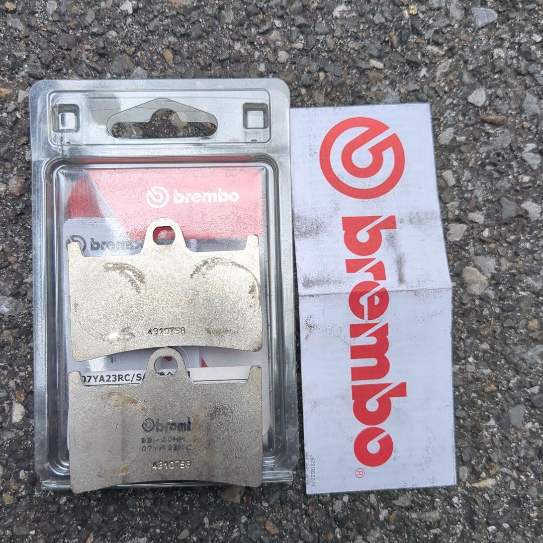 YAMAHA　ブレンボ　Racingパッド　ヤマハ 現　yzf-R1 R6 美品