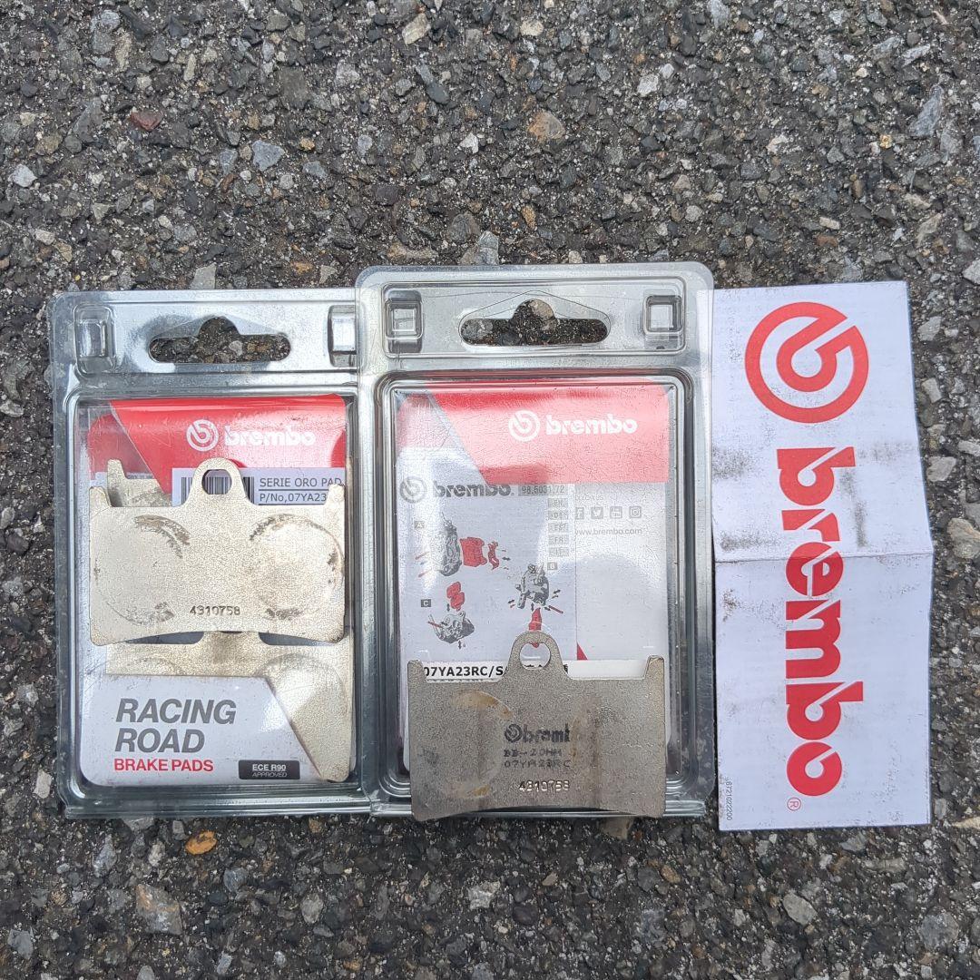 YAMAHA　ブレンボ　Racingパッド　ヤマハ 現　yzf-R1 R6 美品