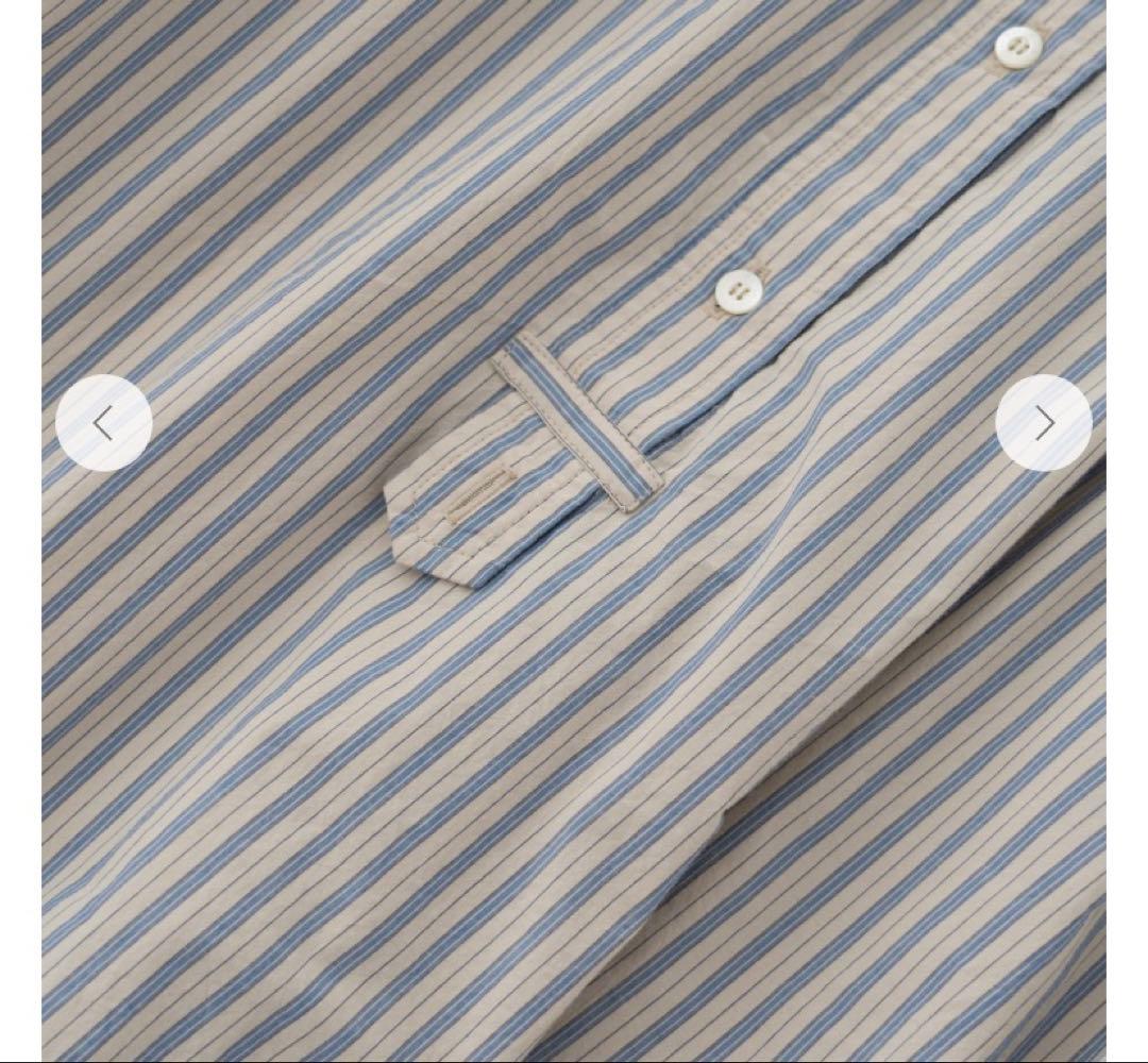 【美品】nest Robe コットンストライププルオンワンピース