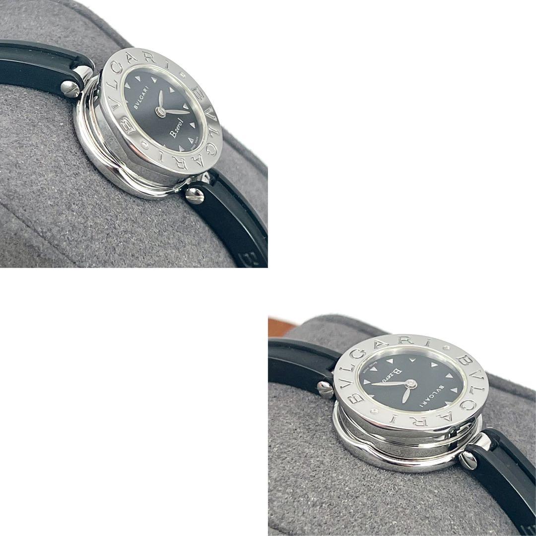 美品✨　BVLGARI ビーゼロワン　BZ22S ブラックバングル　付属品有り