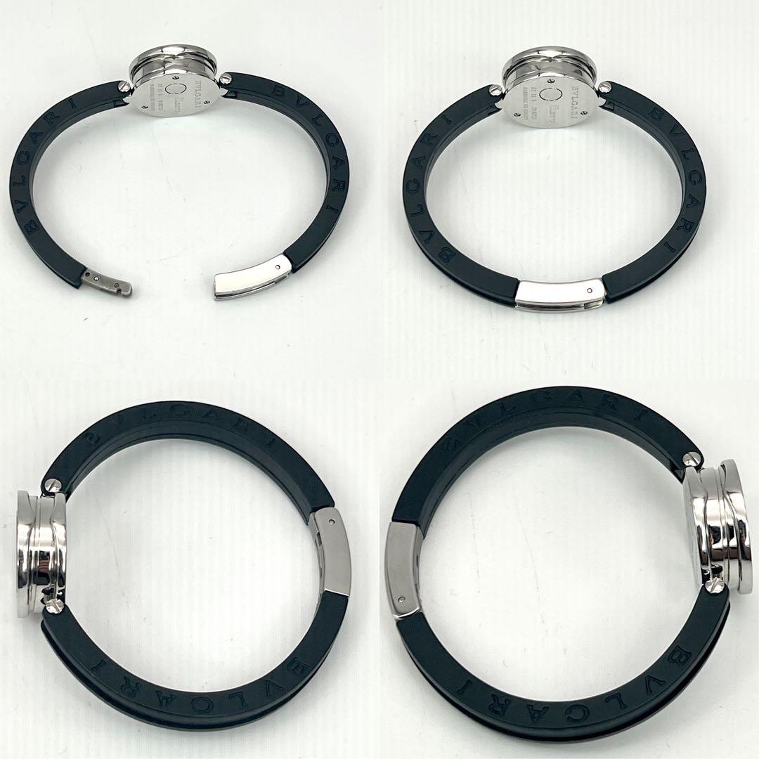 美品✨　BVLGARI ビーゼロワン　BZ22S ブラックバングル　付属品有り