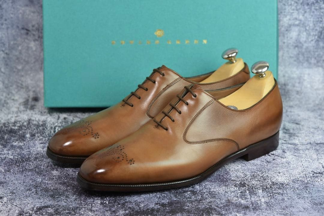 エドワードグリーン　ラドブローク　 8.5E　808ラスト　木製シューツリー付