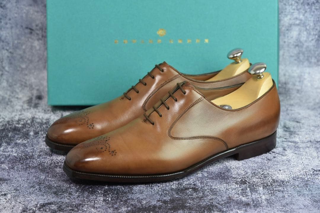 エドワードグリーン　ラドブローク　 8.5E　808ラスト　木製シューツリー付