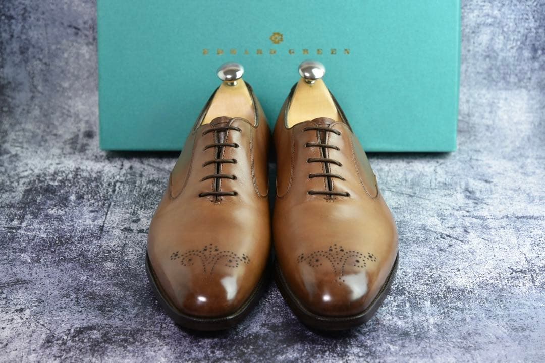 エドワードグリーン　ラドブローク　 8.5E　808ラスト　木製シューツリー付