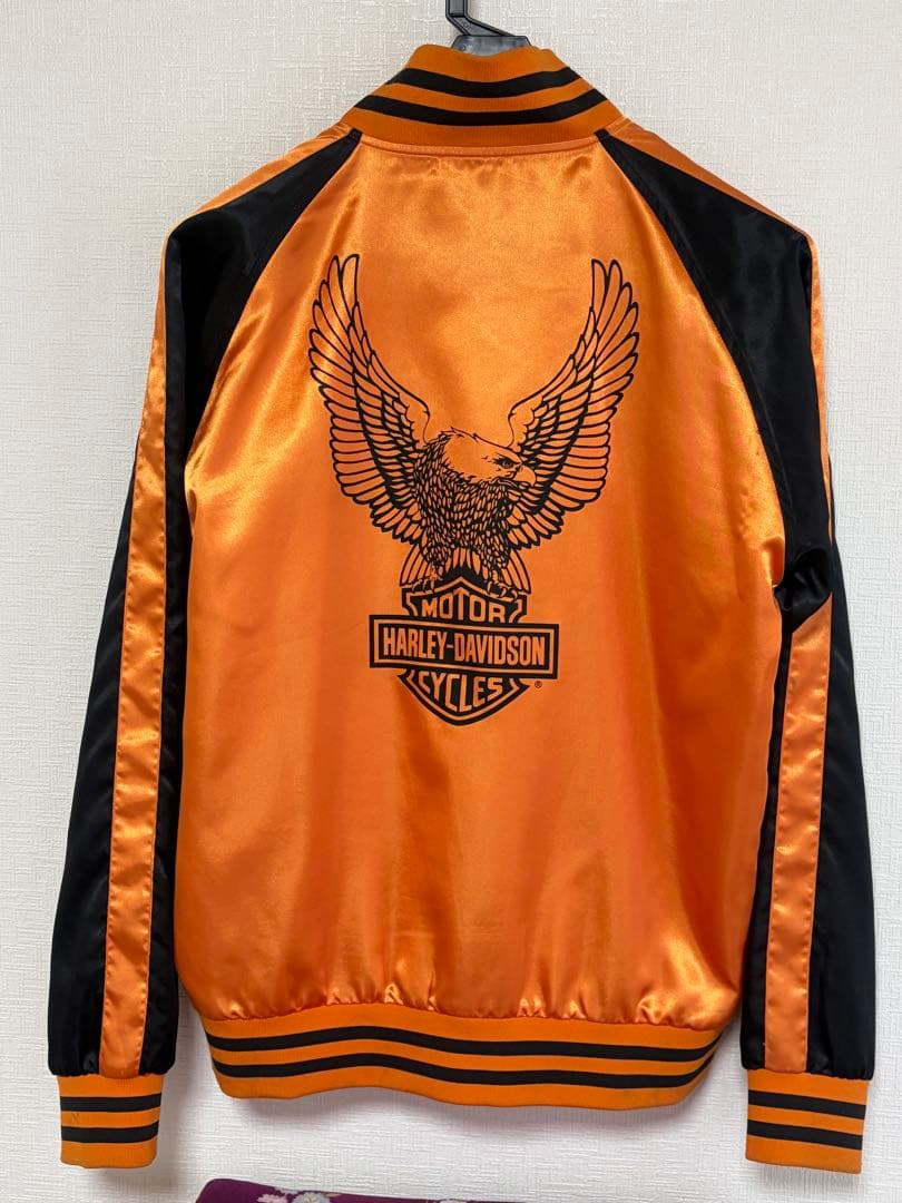 ヴィンテージ HARLEY-DAVIDSON スカジャン 希少