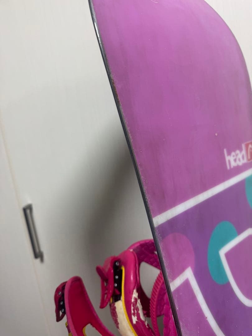 レディース スノーボード フルセット 142cm HEAD ケース付