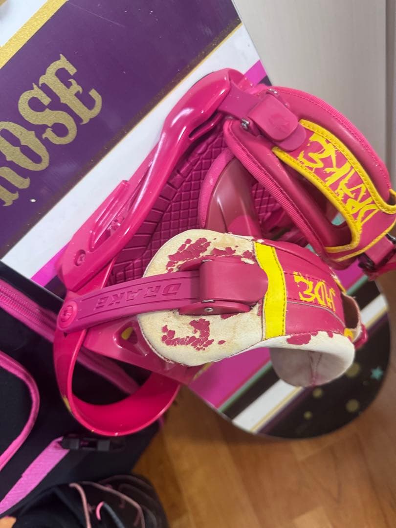 レディース スノーボード フルセット 142cm HEAD ケース付