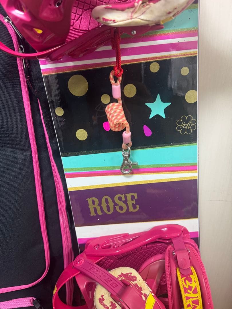 レディース スノーボード フルセット 142cm HEAD ケース付