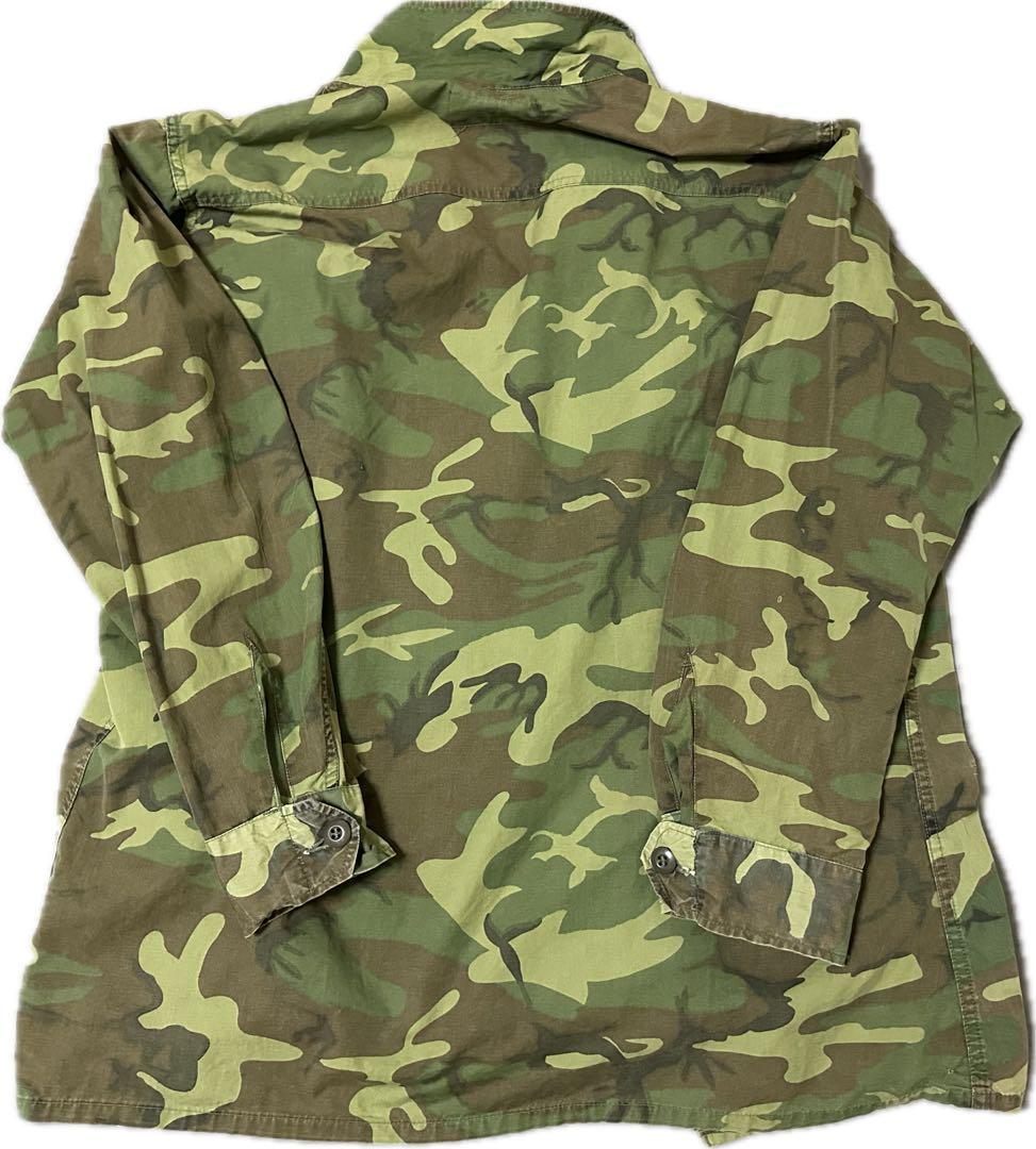 ジャングルファティーグ 3rdノンリップ ERDLリーフ カモ　Large