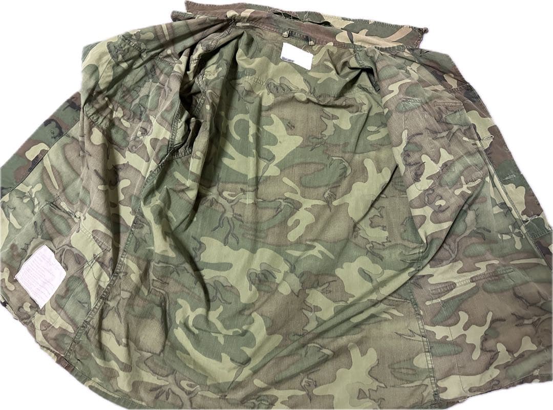 ジャングルファティーグ 3rdノンリップ ERDLリーフ カモ　Large