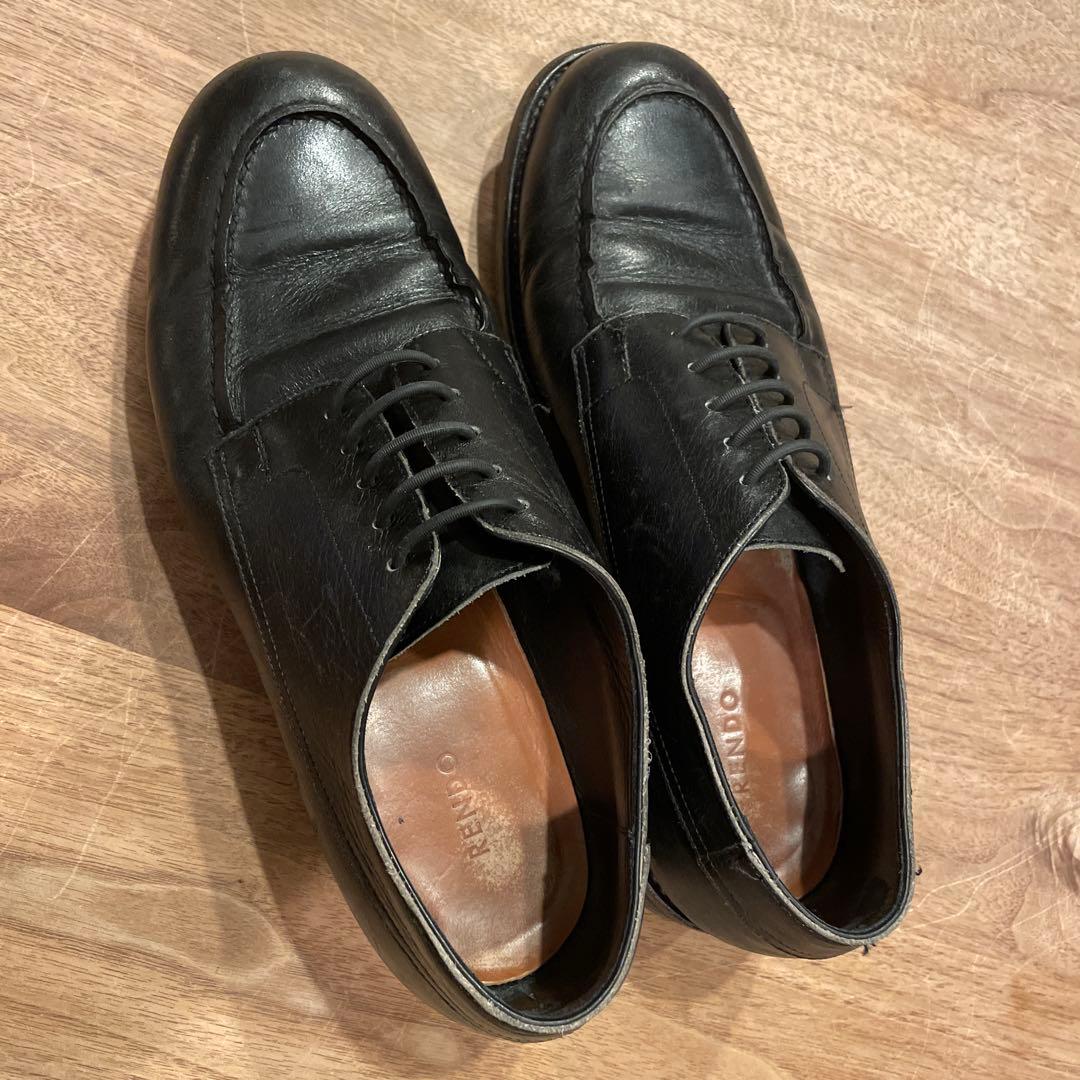 RENDO ブラック APRON FRONT DERBY 8