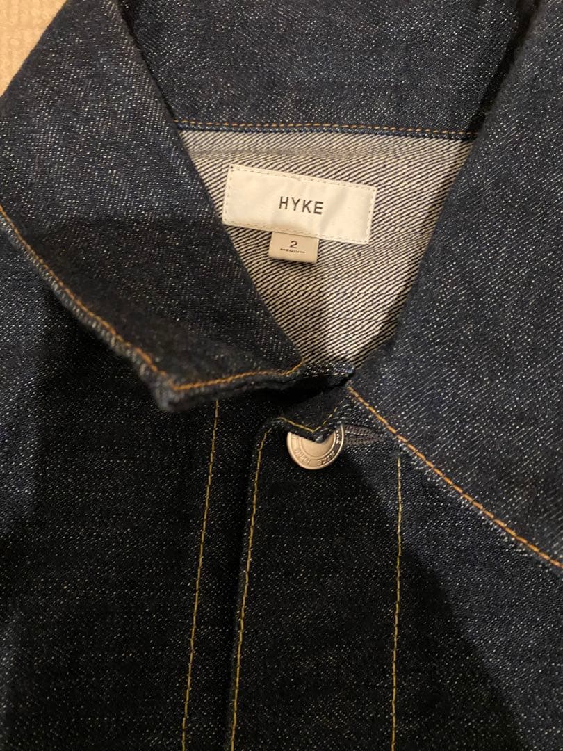 Hykeデニムジャケット　バルーンスリーブ