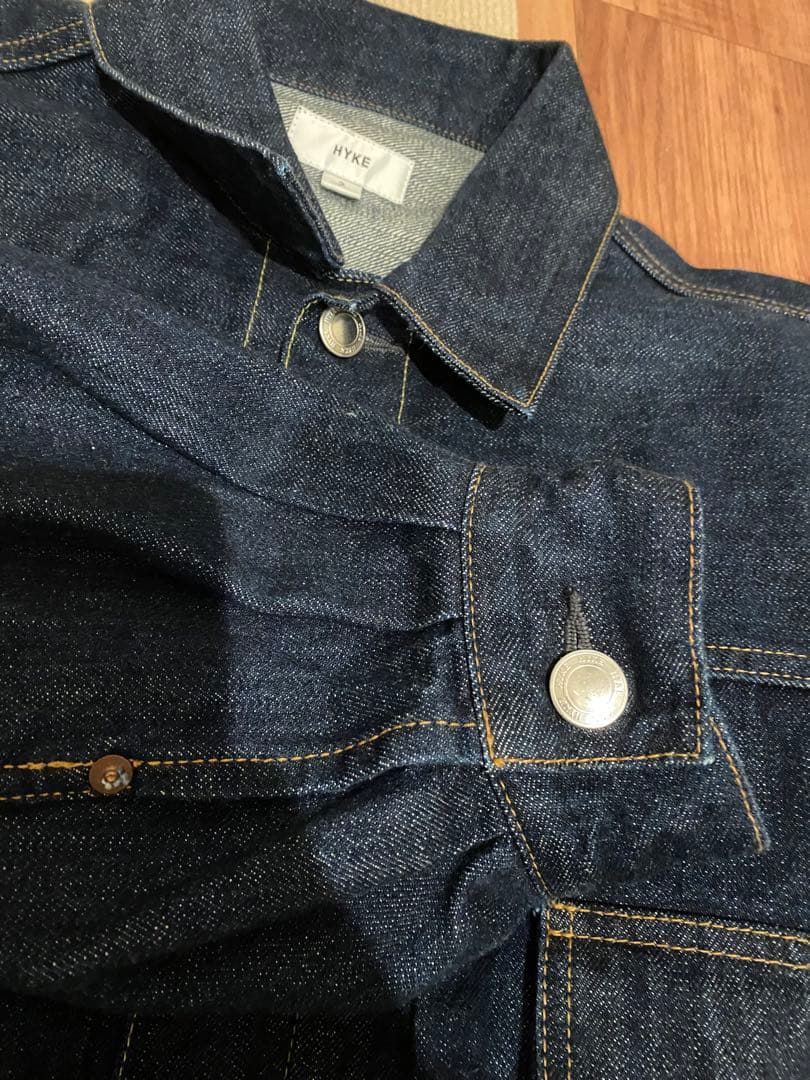 Hykeデニムジャケット　バルーンスリーブ