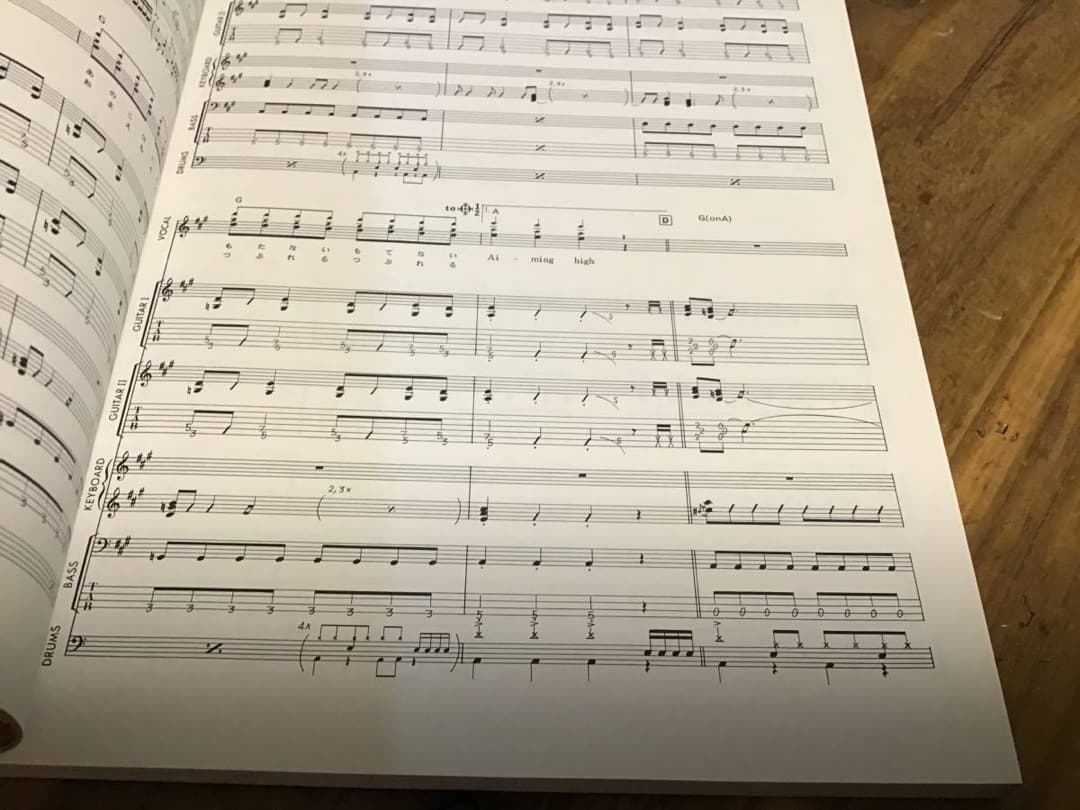 ★楽譜/田中一郎/ゴーイングトゥパラダイス/タブ譜/バンドスコア