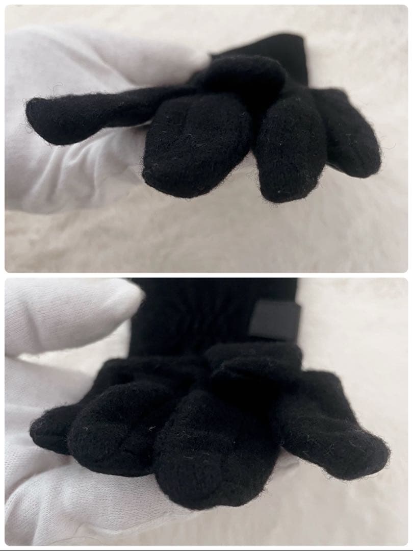 【極美品】Vivienne Westwood レザー 手袋 ブラック オーブ