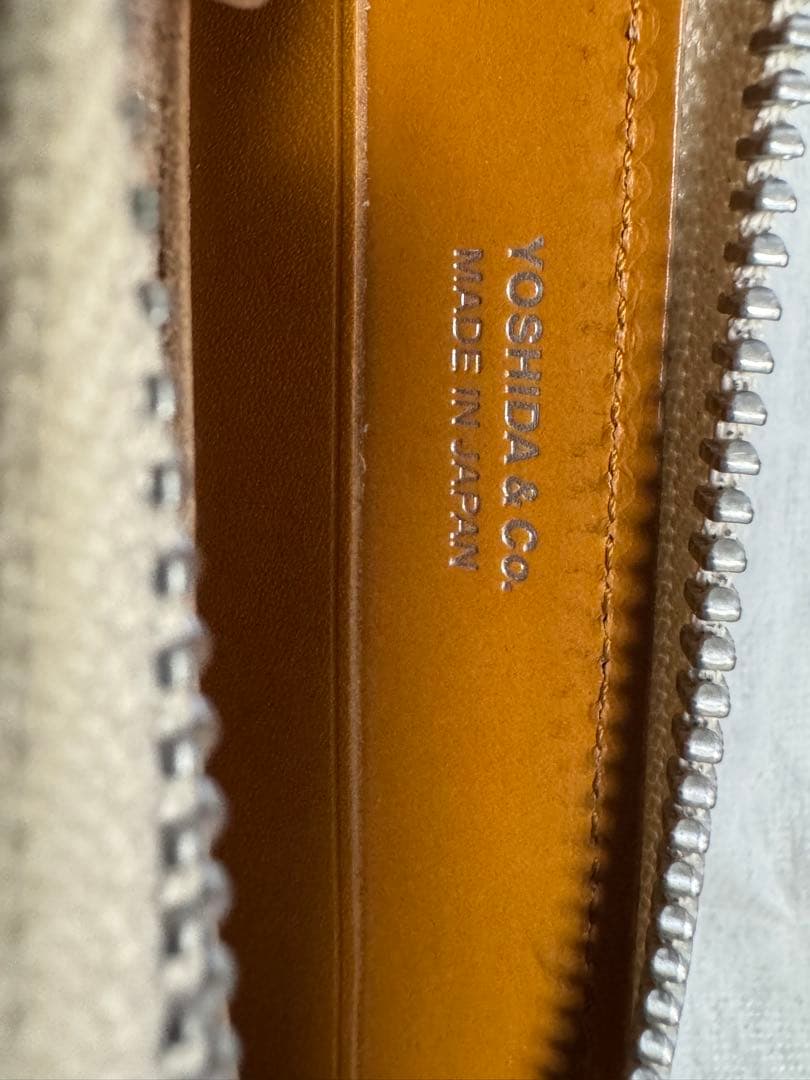 PORTER DUKE レザーウォレット キャメル PORTER 吉田