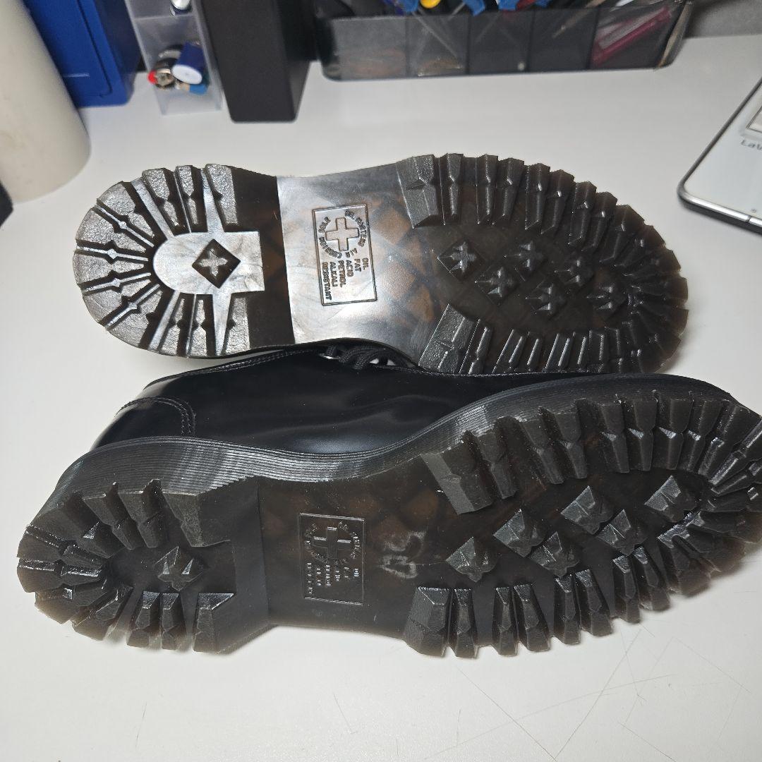 Dr. Martens カジュアルシューズ ブラック/ベージュ