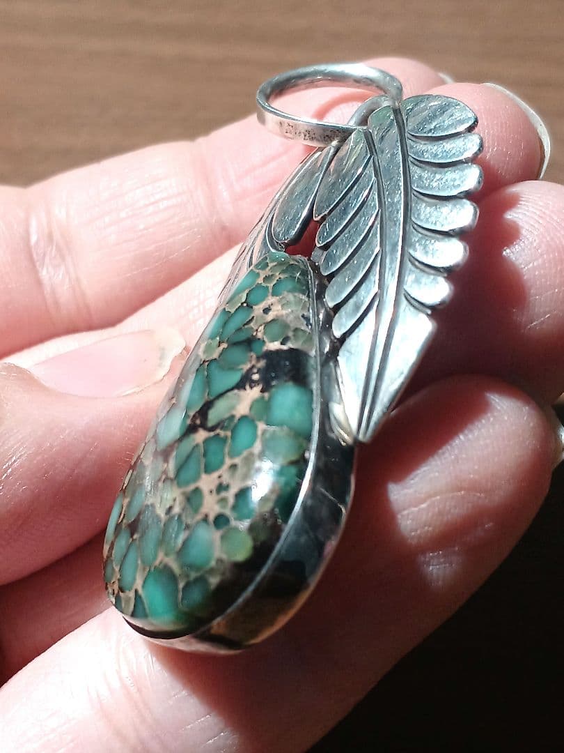 インディアンジュエリー　スティーブイエローホース　ペンダント　ネックレス