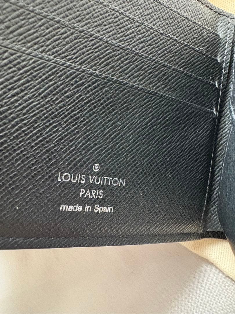 ヴィトン　財布　ブラック　ポルトフォイユ　マルコ　NM