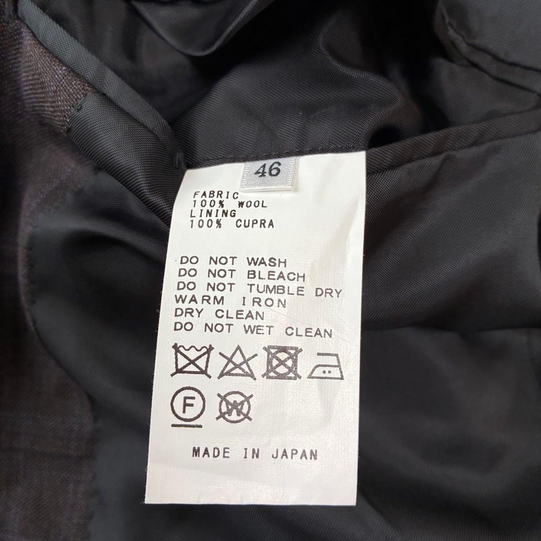 SIMPLICITY plus　ロロピアーナ　チェック　スーツ　セットアップ