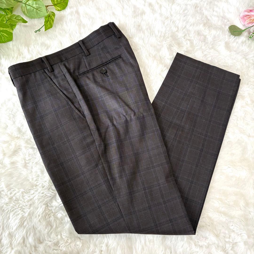 SIMPLICITY plus　ロロピアーナ　チェック　スーツ　セットアップ