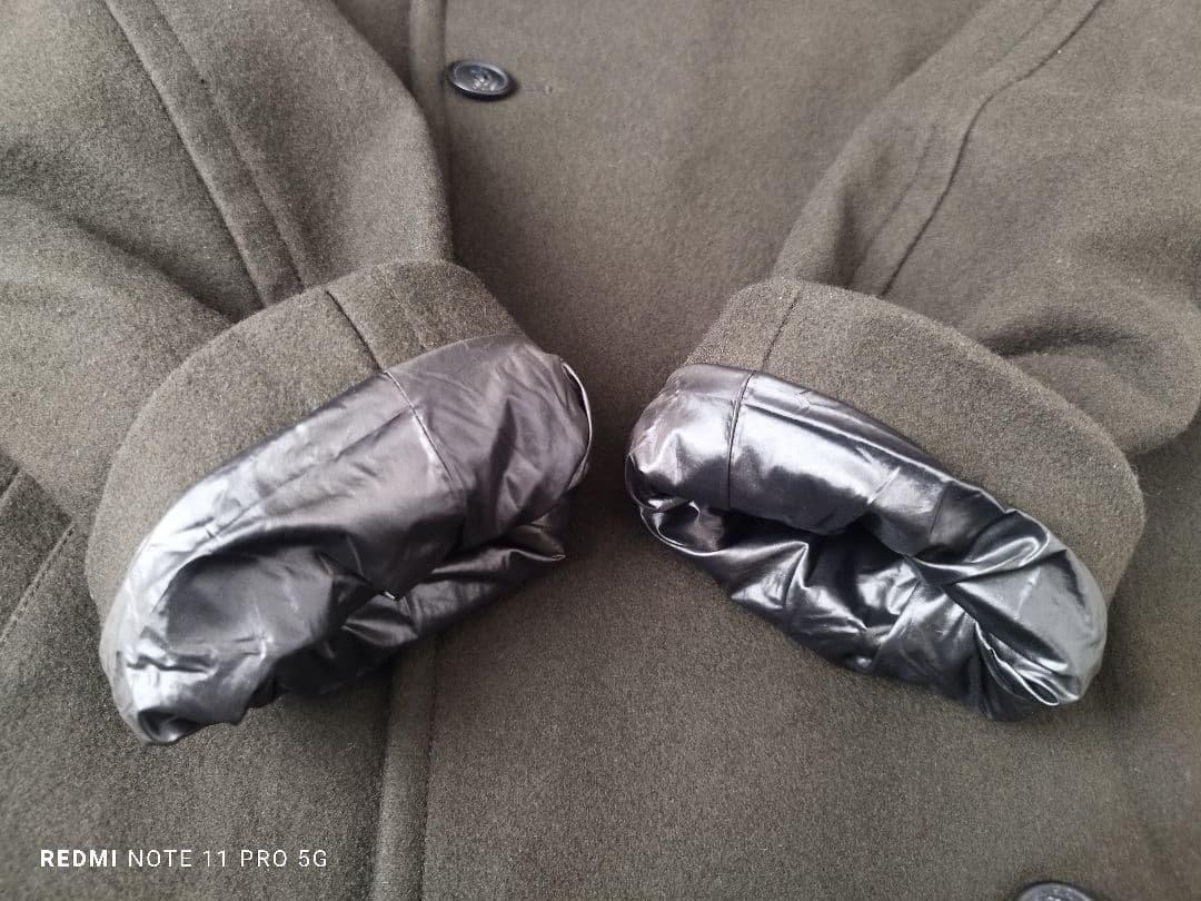 未使用近】UNIQLO ユニクロ　＋J ウールブレンド オーバーサイズピーコート