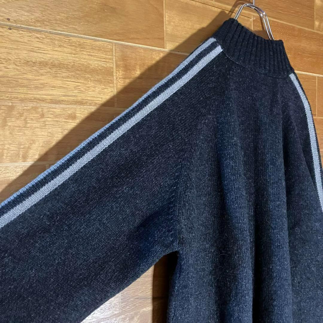 【新品タグ付き】adidas ドライバーズニット　ジャージ　刺繍　常田　グレー