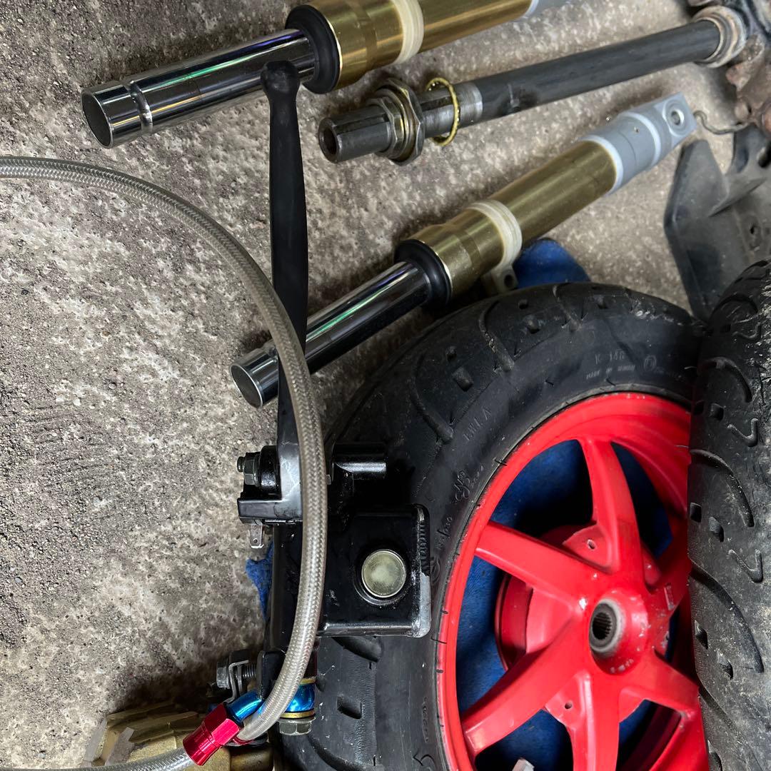 AF35 DIO ホイール サスペンション キャリパー ステム セット