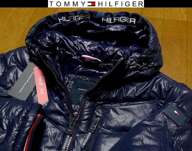 【大きい】XL日本サイズ位新品トミーヒルフィガーUSA限定ダウンジャケット同機能