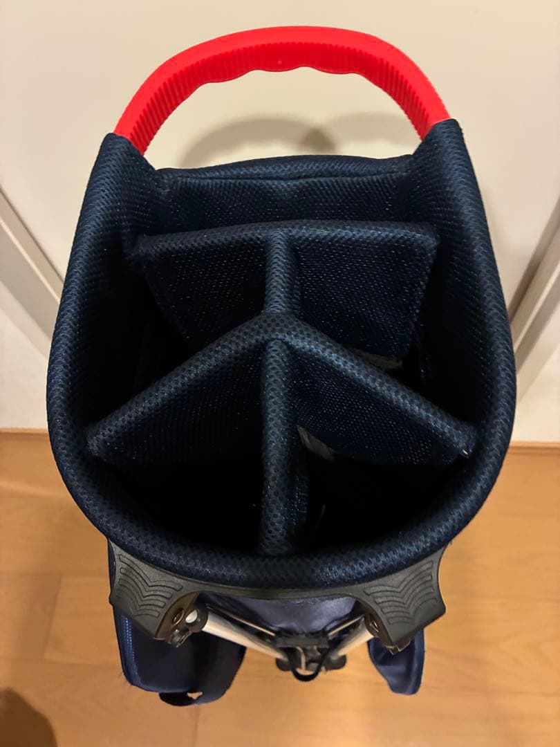 BRIDGESTONE ゴルフバッグ ネイビー/レッド