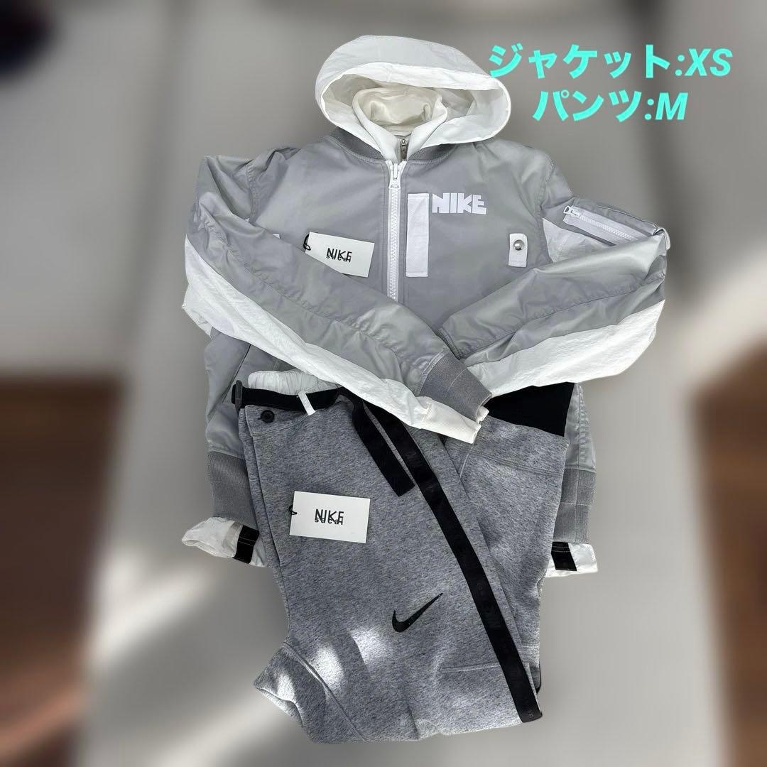 【美品】sacai NIKE ジャケット&パンツ セットアップ
