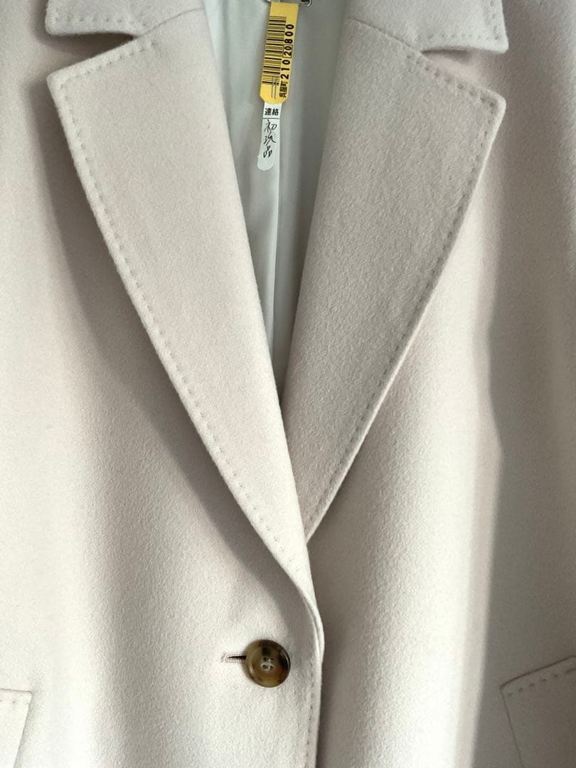 【2回着用 美品】23区 ウールカシミヤビーバー チェスター コート 36