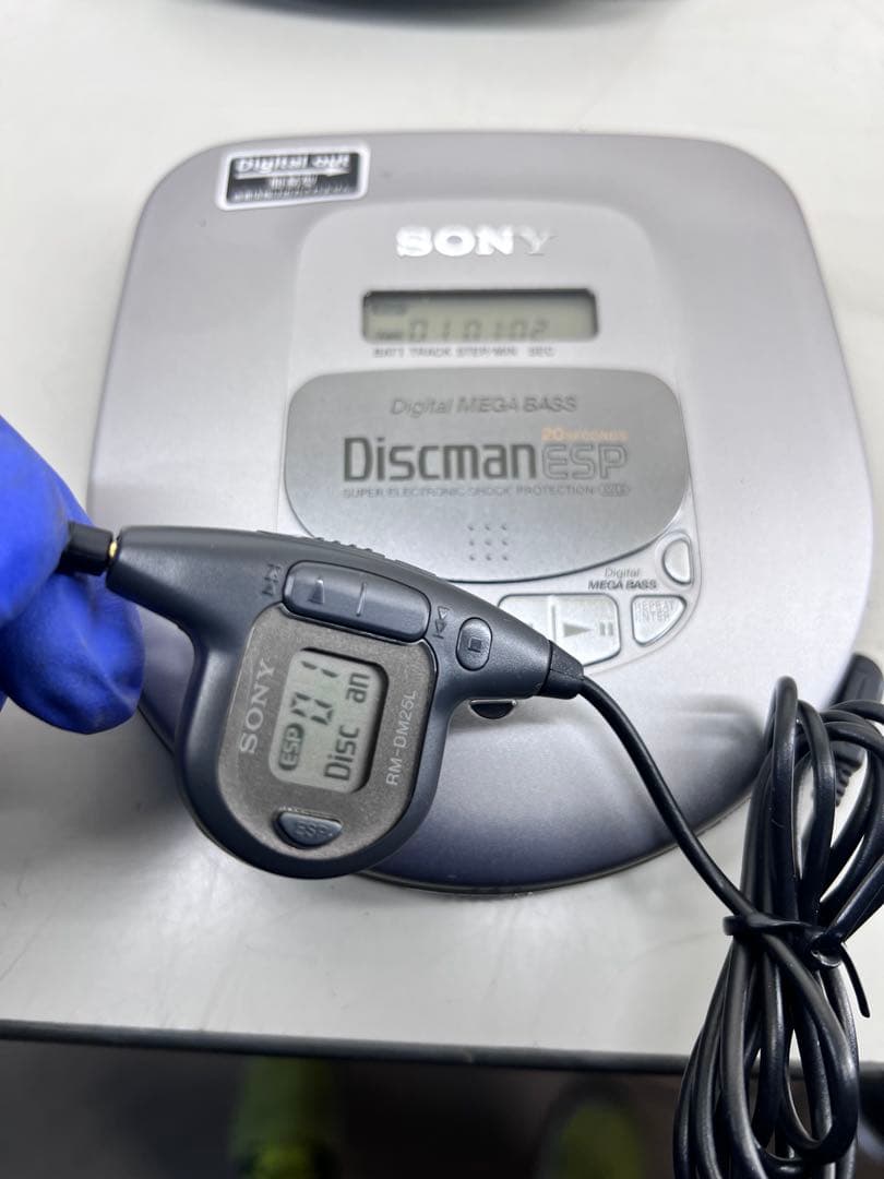 SONY D-465 CDディスクマン ポータブルCDプレーヤー　discman