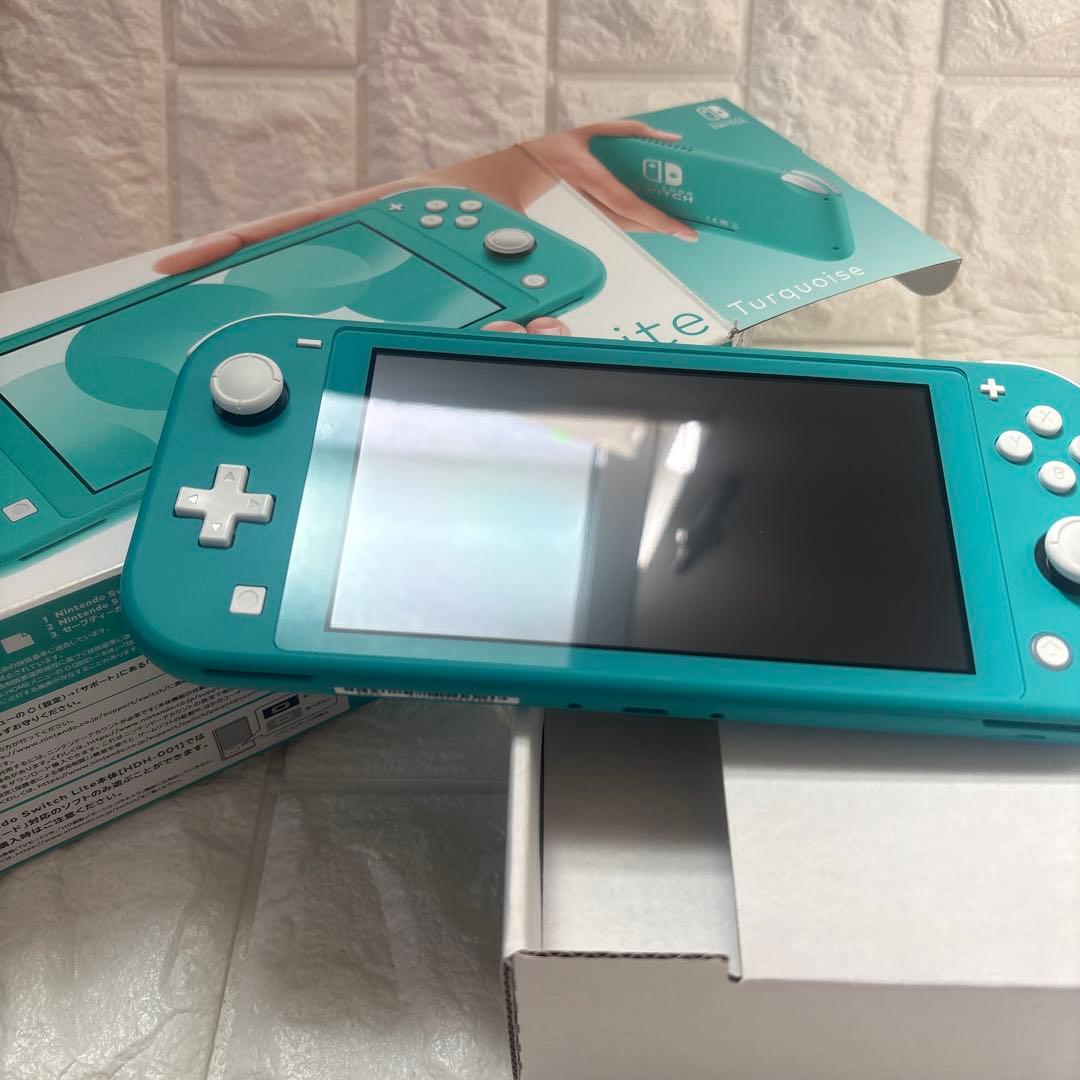【超美品】Nintendo Switch Lite ターコイズ完品 即発送　2