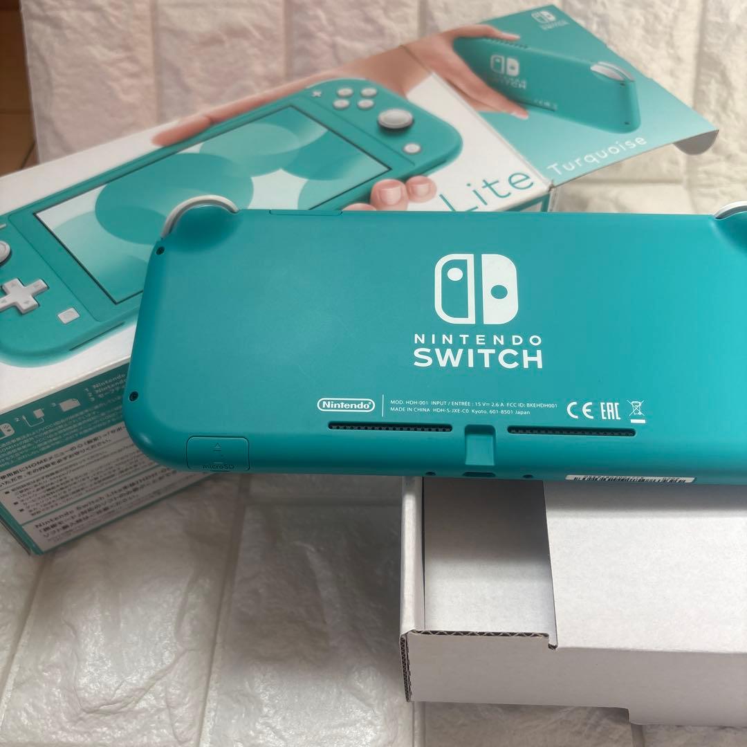 【超美品】Nintendo Switch Lite ターコイズ完品 即発送　2
