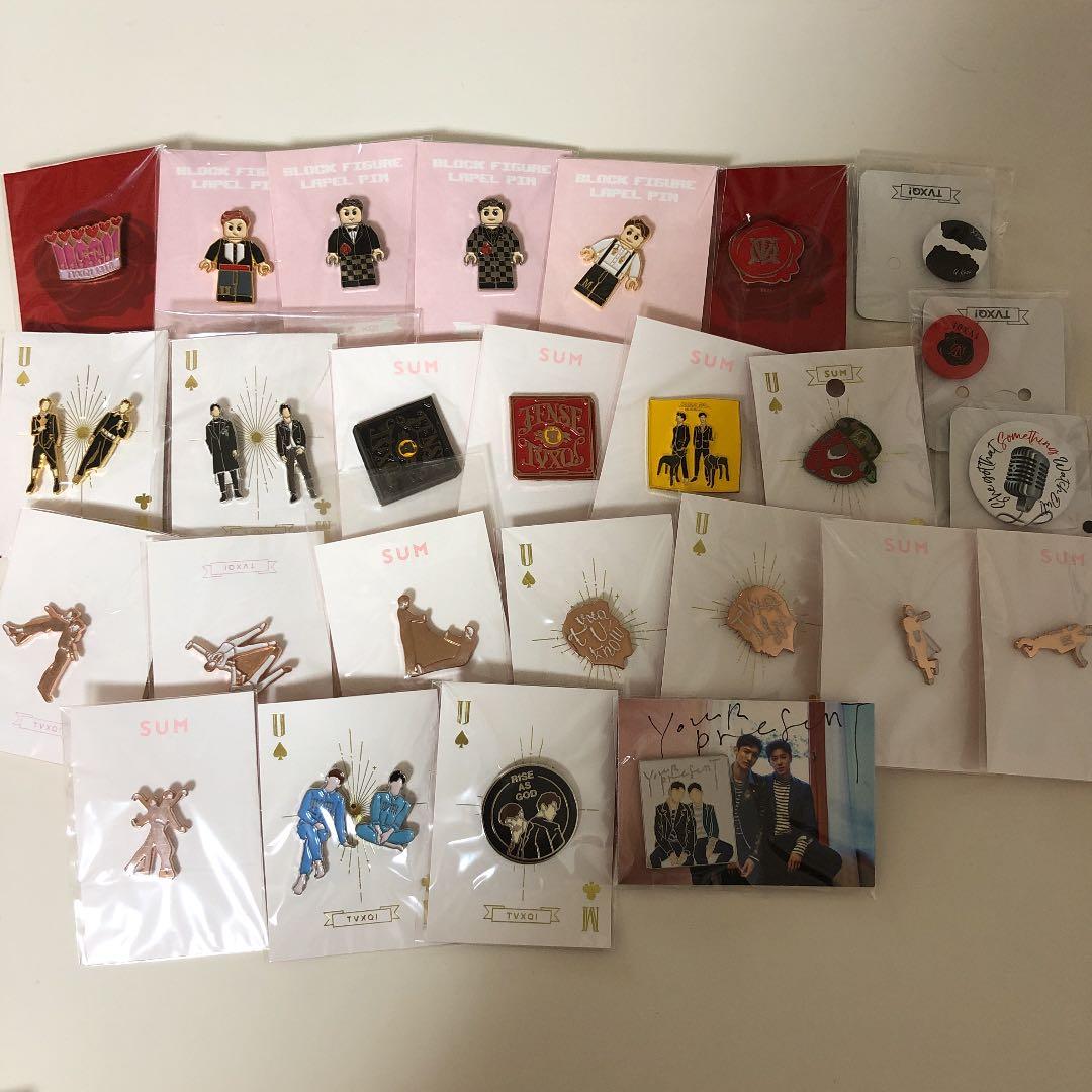 東方神起　ピンバッジ26種セット