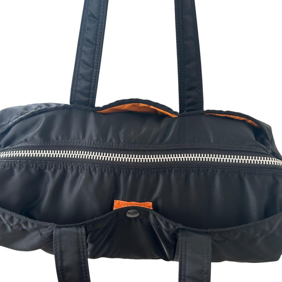 ✨極美品✨ PORTER TANKER ミニボストン ドラムバッグ 黒