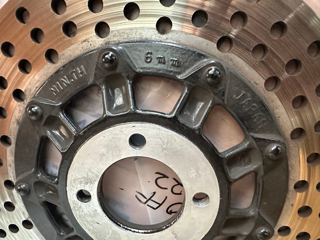 リアブレーキローターZ1R ／Z1000／MK2／KZ900 290ミリ　純正