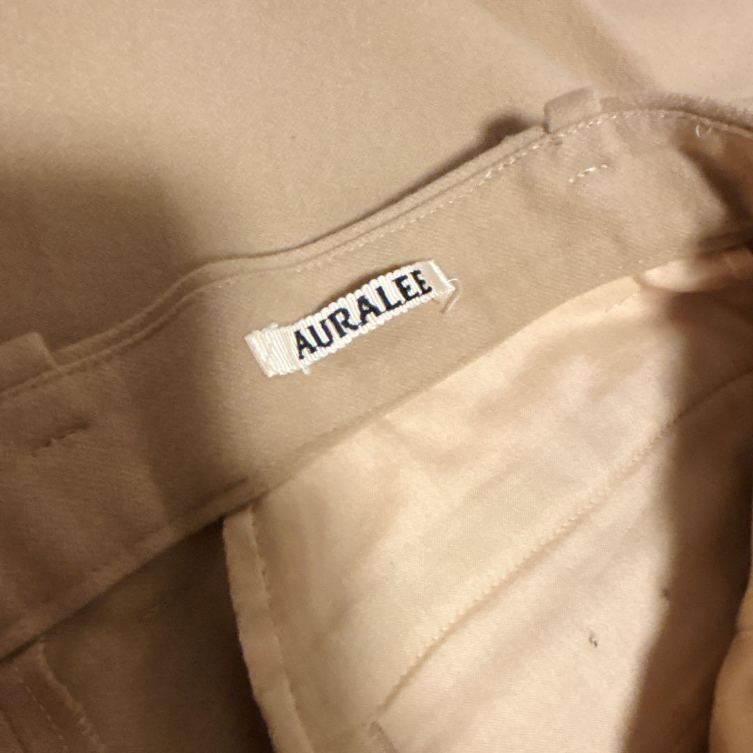 オーラリー　ウールパンツ