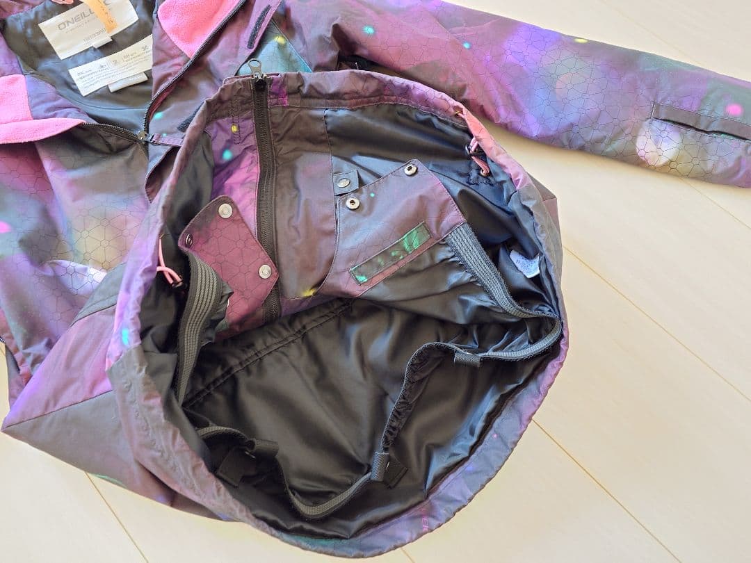 スキー・スノボウェア　セット（ONEIL紫・Opベージュ）