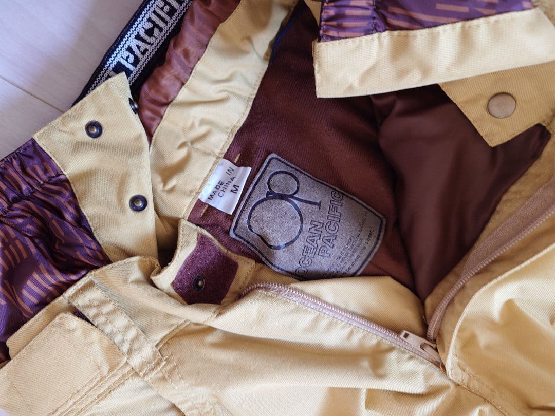 スキー・スノボウェア　セット（ONEIL紫・Opベージュ）